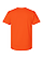 Unisex Fine Jersey T-Shirt Orange Ghosted Back View