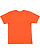 Unisex Fine Jersey T-Shirt Orange 1 Back