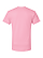 Unisex Fine Jersey T-Shirt Pink Ghosted Back View