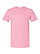 Unisex Fine Jersey T-Shirt Pink Ghosted Front View