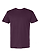 Unisex Fine Jersey T-Shirt Plum Ghosted Front View