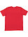 Unisex Fine Jersey T-Shirt Red 1 Back
