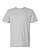 Unisex Fine Jersey T-Shirt Silver Ghosted Front View