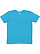 Unisex Fine Jersey T-Shirt Turquoise 1