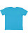 Unisex Fine Jersey T-Shirt Turquoise 1 Back
