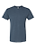 Unisex Fine Jersey T-Shirt Vintage Denim Ghosted Front View