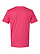 Unisex Fine Jersey T-Shirt Vintage Hot Pink Ghosted Back View