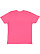 Unisex Fine Jersey T-Shirt Vintage Hot Pink 1 Back