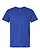 Unisex Fine Jersey T-Shirt Vintage Royal Ghosted Front View