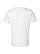 Unisex Fine Jersey T-Shirt White Ghosted Back View