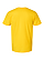 Unisex Fine Jersey T-Shirt Yellow Ghosted Back View