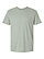 Eco-Friendly CVC T-Shirt Eucalyptus Ghosted Front View
