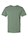 Unisex Vintage Wash T-Shirt Washed Basil Ghosted Front View
