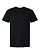 Unisex Vintage Wash T-Shirt Washed Jet Black Ghosted Front View