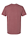 Unisex Vintage Wash T-Shirt Washed Rouge Ghosted Back View