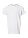 Unisex Vintage Wash T-Shirt Washed White Ghosted Front View