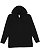 Hooded Long Sleeve Shirt Black 1