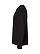 Long Sleeve Fine Jersey Shirt Black Ghosted Side View