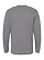 Long Sleeve Fine Jersey Shirt Granite Heather Ghosted Back View