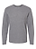 Long Sleeve Fine Jersey Shirt Granite Heather Ghosted Front View
