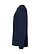Long Sleeve Fine Jersey Shirt Navy Ghosted Side View
