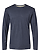Long Sleeve Fine Jersey Shirt Vintage Denim Ghosted Front View