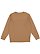Fleece Sweatshirt Coyote Brown 1 Back