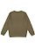 Fleece Sweatshirt Military Green 1 Back