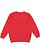 Fleece Sweatshirt Red 1 Back