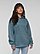Pullover Fleece Hoodie 1 Model_Side