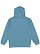 Pullover Fleece Hoodie Bermuda Blackout 1 Back