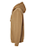 Pullover Fleece Hoodie Coyote Brown Ghosted Side View