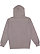 Pullover Fleece Hoodie Granite Heather 1 Back