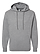 Pullover Fleece Hoodie Granite Heather Ghosted Front View