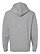 Pullover Fleece Hoodie Heather Ghosted Back View