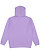 Pullover Fleece Hoodie Lavender 1 Back
