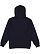 Pullover Fleece Hoodie Navy 1 Back
