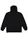 Full Zip Fleece Hoodie Black 1 BACK