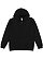 Full Zip Fleece Hoodie Black 1