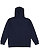 Full Zip Fleece Hoodie Navy 1 BACK