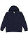 Full Zip Fleece Hoodie Navy 1