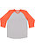Baseball Fine Jersey Shirt Vintage Heather/Vintage Orange 1