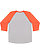 Baseball Fine Jersey Shirt Vintage Heather/Vintage Orange 1 Back