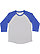Baseball Fine Jersey Shirt Vintage Heather/Vintage Royal 1