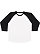 Baseball Fine Jersey Shirt White/Black 1