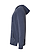 Pullover Vintage Wash Hoodie Washed Navy Ghosted Side View