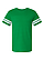 Football Fine Jersey T-Shirt Vintage Green/Blended White Ghosted Front View