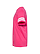 Football Fine Jersey T-Shirt Vintage Hot Pink/Blended White Ghosted Side View