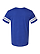 Football Fine Jersey T-Shirt Vintage Royal/Blended White Ghosted Back View