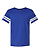 Football Fine Jersey T-Shirt Vintage Royal/Blended White Ghosted Front View